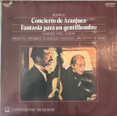 Rodrigo Concierto De Aranjuez Fantasia Para Un Gentilhombre - Narciso Yepes, Guitar LP