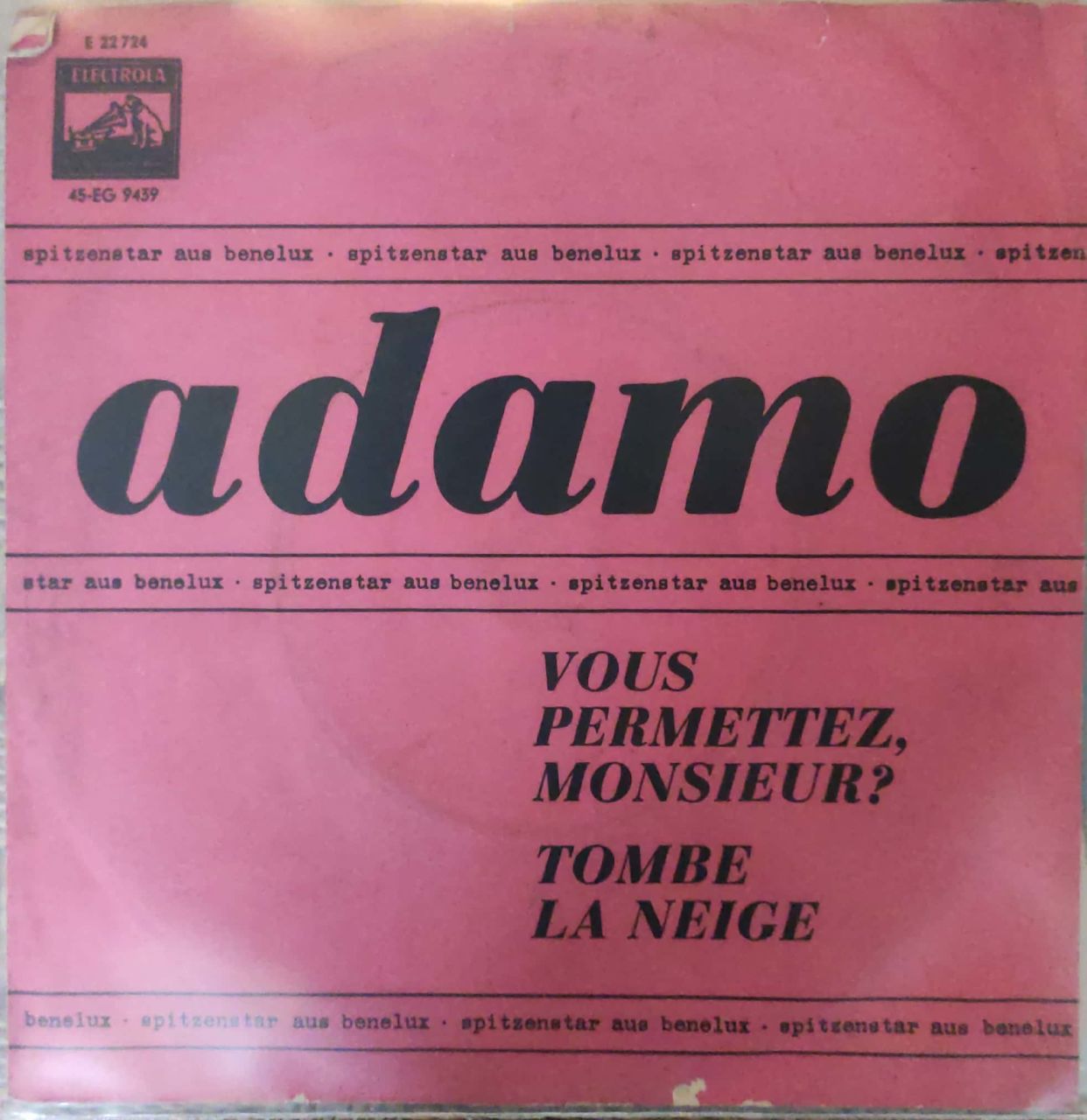 Adamo Vous Permettez Monsieur 45lik