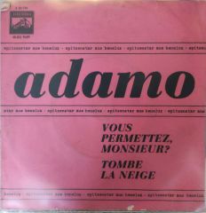 Adamo Vous Permettez Monsieur 45lik