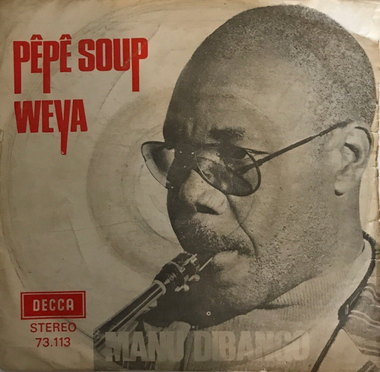 Manu Dibango Pepe Soup 45lik