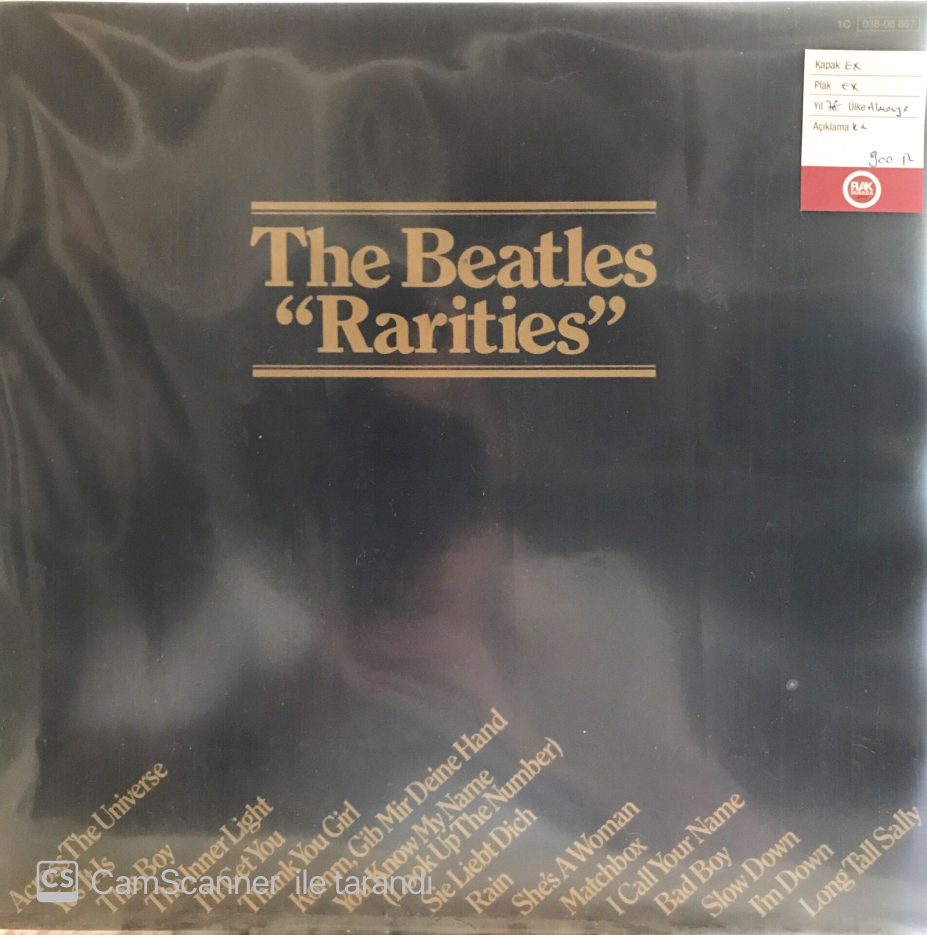 The Beatles  - Rarities LP