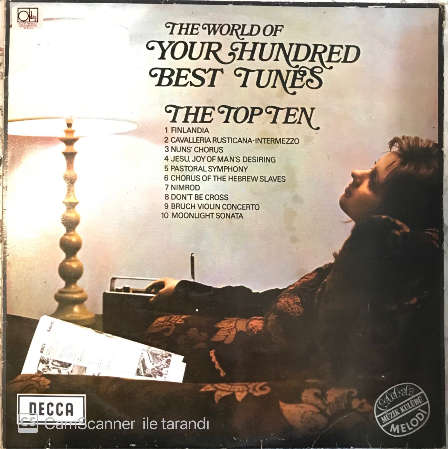 The World Of Your Hundred Best Tunes The Top Ten LP