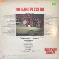 The Band Plays On - Back Street Crawler LP