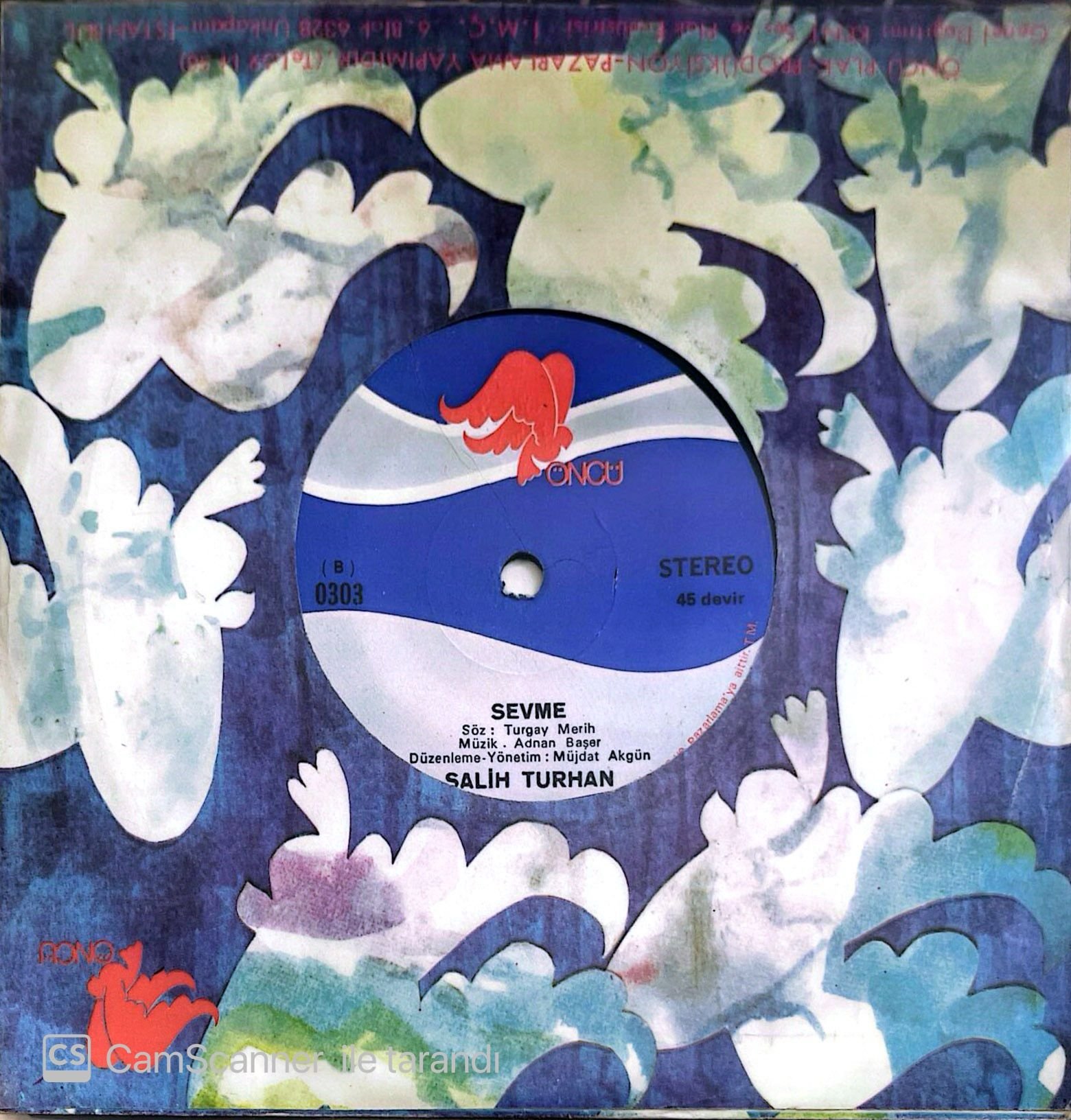 Salih Turhan Sevme 45 lik