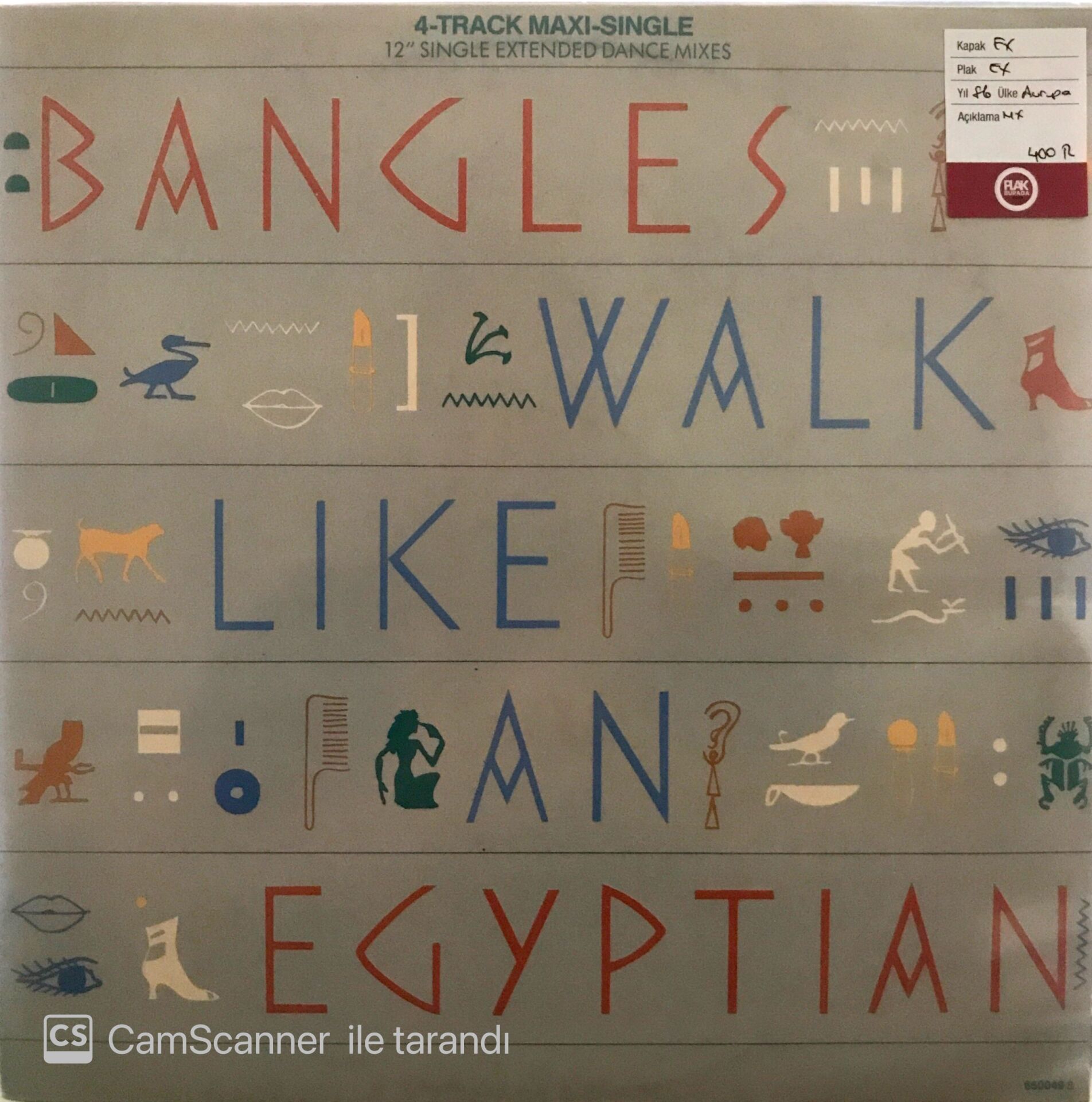 Bangles - Walk Like An Egyptian MAXİ