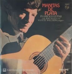 Manitas De Plata Flamenco Guitar With Jose Reyes And Manuel Ballardo Singers LP
