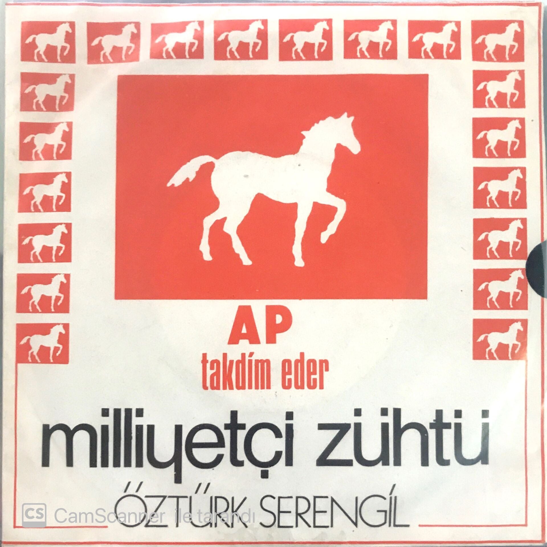 Öztürk Serengil Milliyetçi Zühtü 45lik