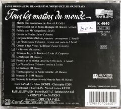 Tous Les Matins Du Monde - Bande Originale Du Film - CD