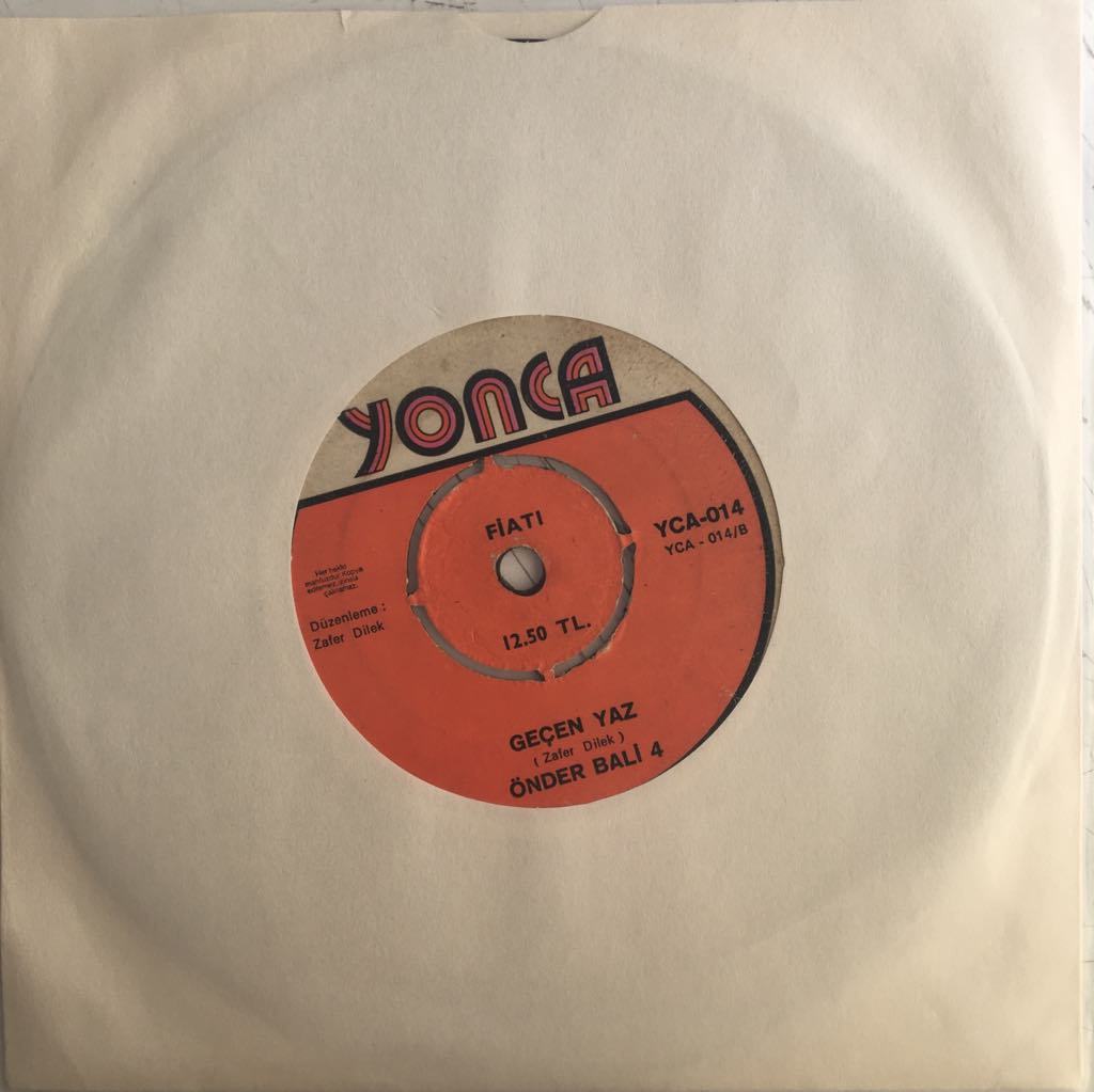 Önder Bali Geçen Yaz 45 lik