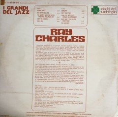 Ray Charles I Grandi Del Jazz LP