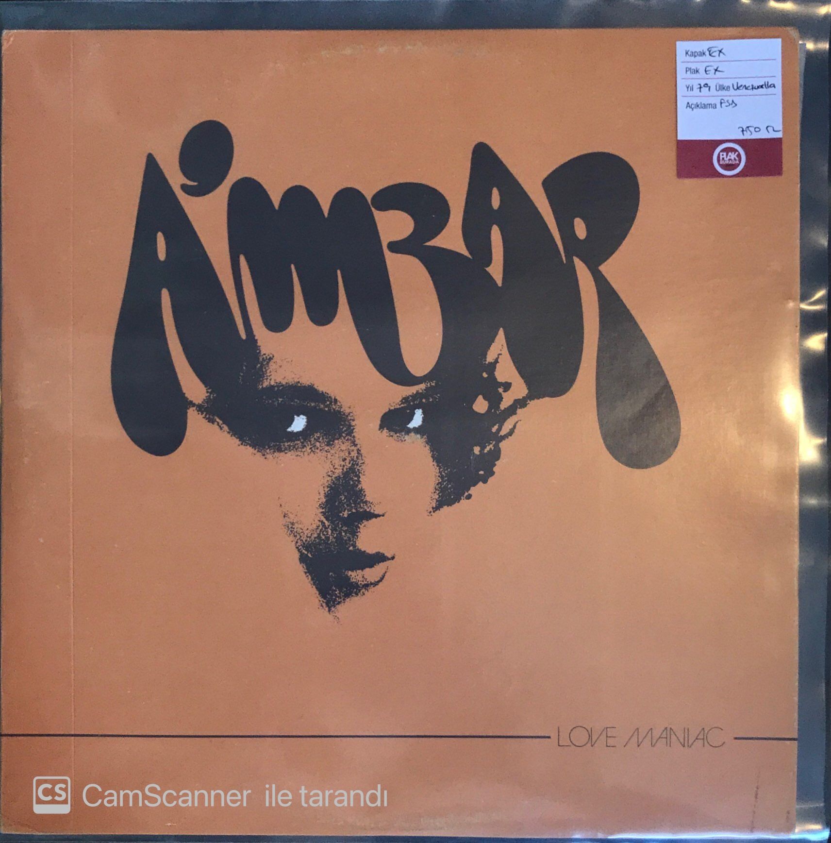 A'mbar - Love Maniac  12'Maxi Single