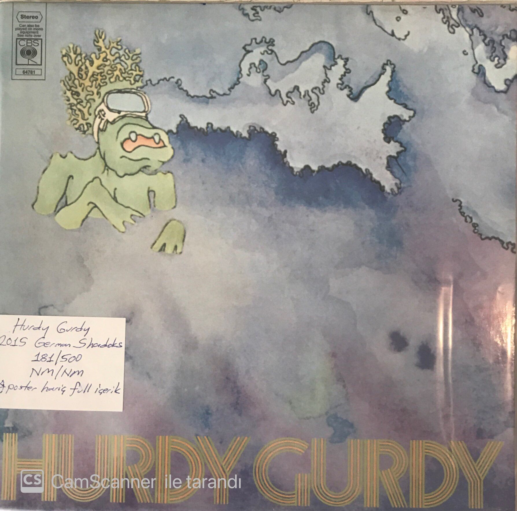 Hurdy Gurdy - Hurdy Gurdy LP