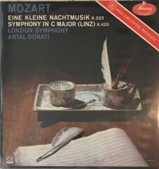 Mozart Eine Kleine Nachtmusik Symphony İn C Major (Linz) London Symphony Antal Dorati LP