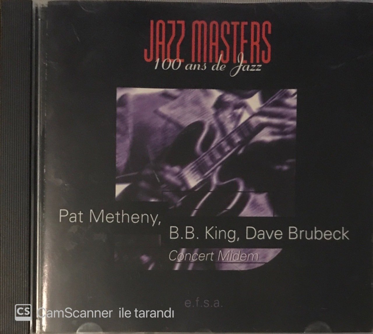 Jazz Masters 100 Ans De Jazz Pat Metheny B.B. King Dave Brubeck CD