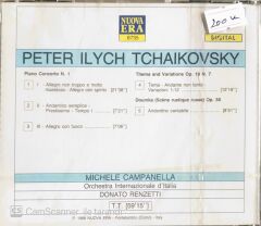 Tchaikovsky - Piano Concerto N. 1/Thema And Variations Op. 19/Doumka Op. 59 - CD