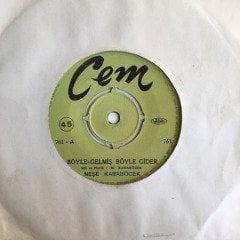 Neşe Karaböcek Böyle Gelmiş Böyle Gider 45lik