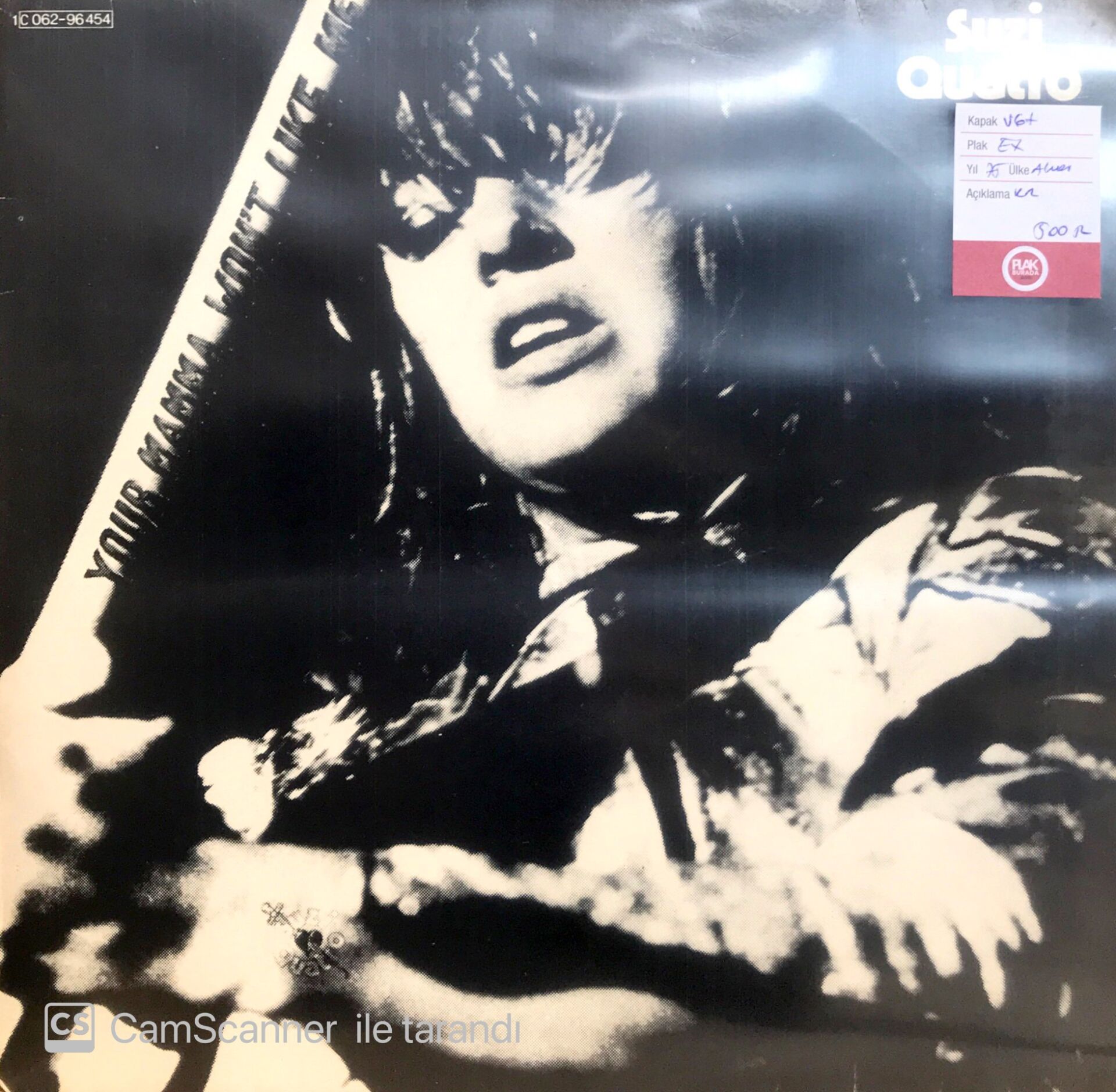 Suzi Quatro / Your Mamma Won't Like Me LP