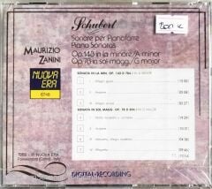 Schubert - Sonate Per Pianoforte Op. 143 & 78 Piano Sonatas - Maurizio Zanini - CD