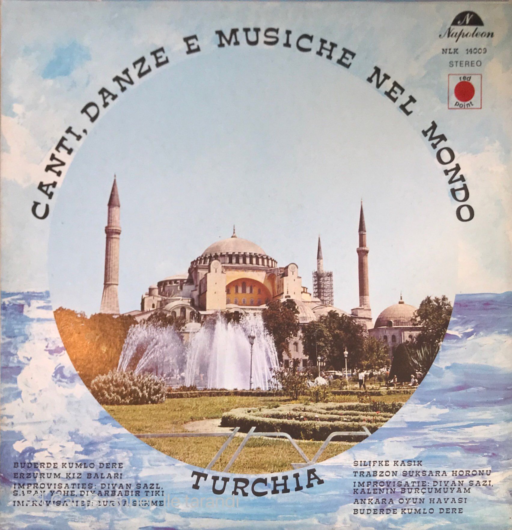 Canti, Danze E Musiche Nel Mondo Turchia LP