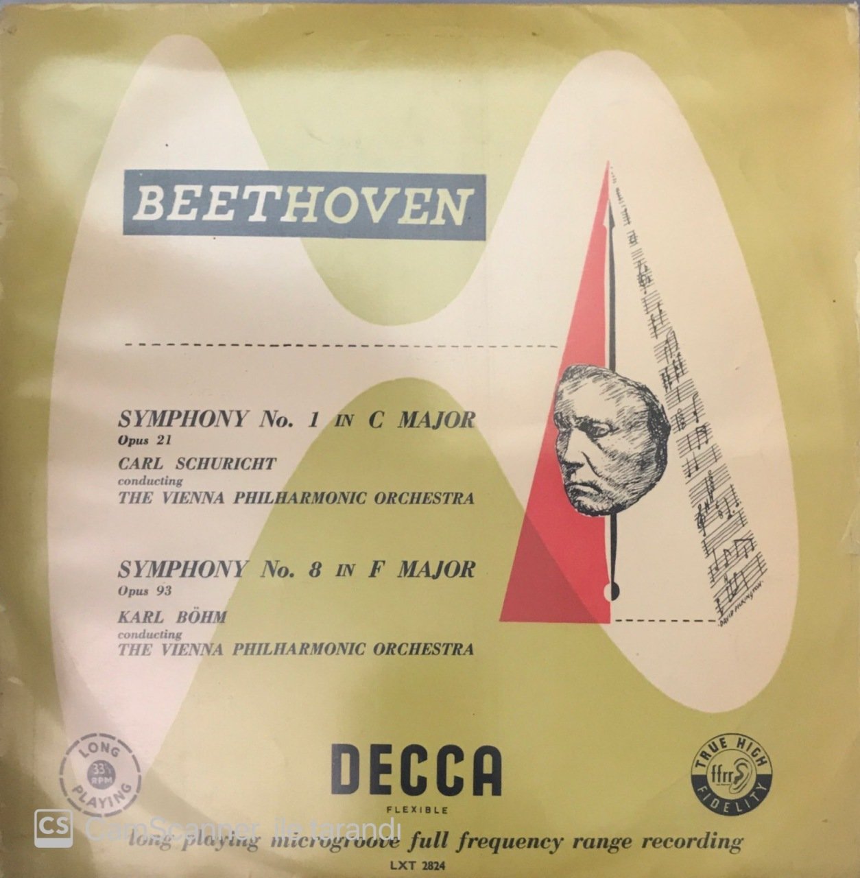 Beethoven Symphony No. 1 LP