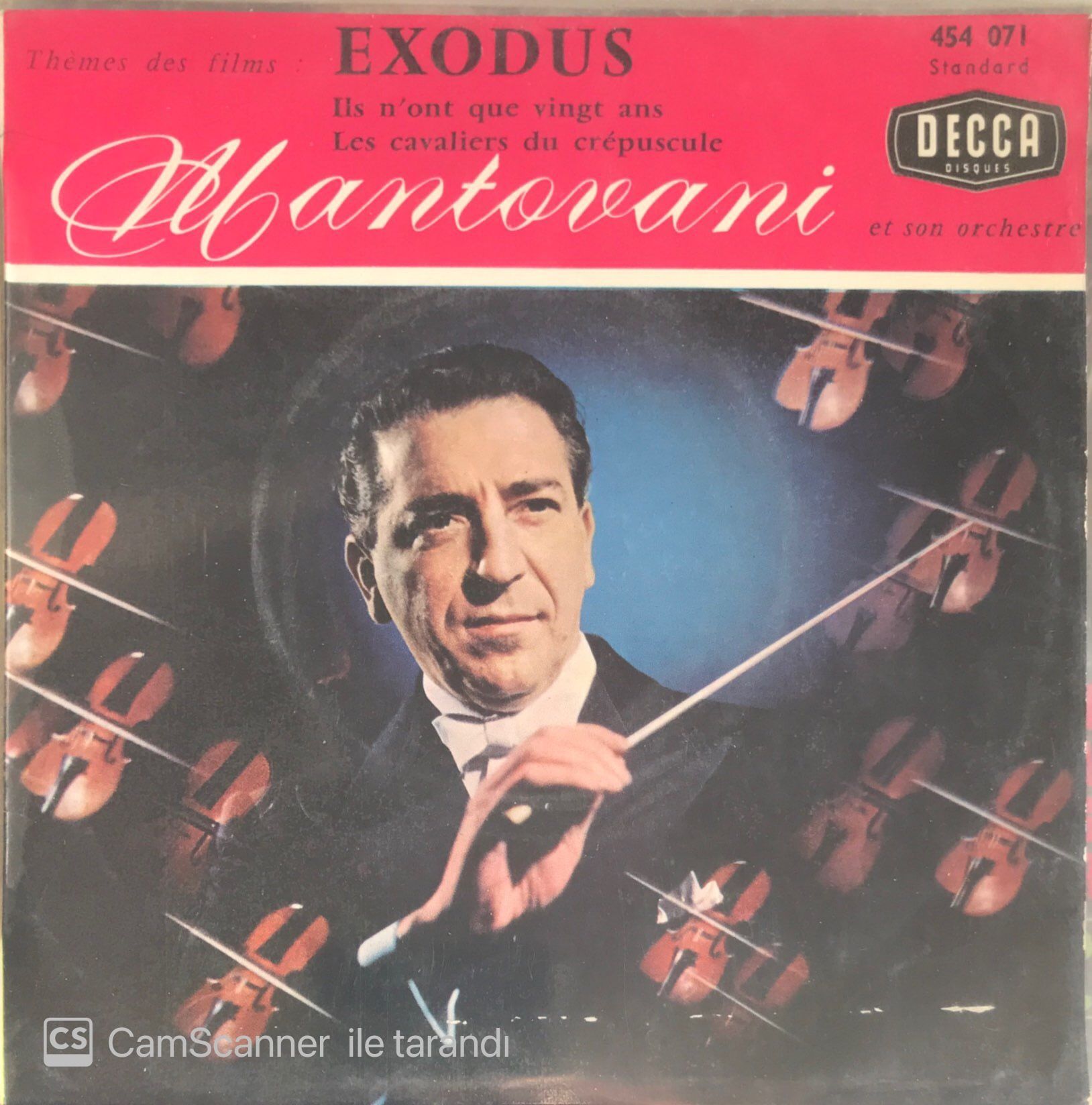 Mantovani - Ils N'ont Que Vingt Ans Midi EP 45lik