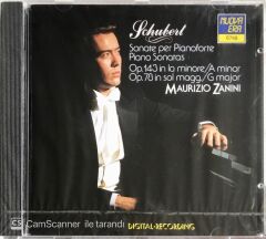 Schubert - Sonate Per Pianoforte Op. 143 & 78 Piano Sonatas - Maurizio Zanini - CD
