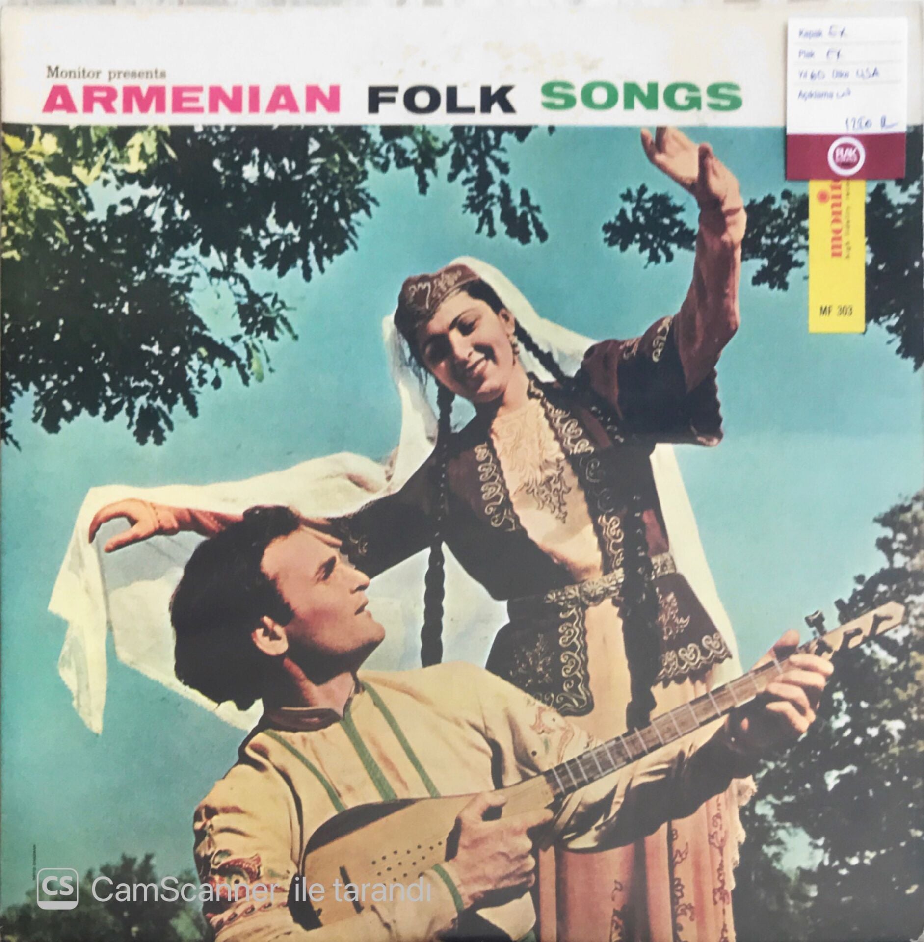 Armenian Folk Songs LP
