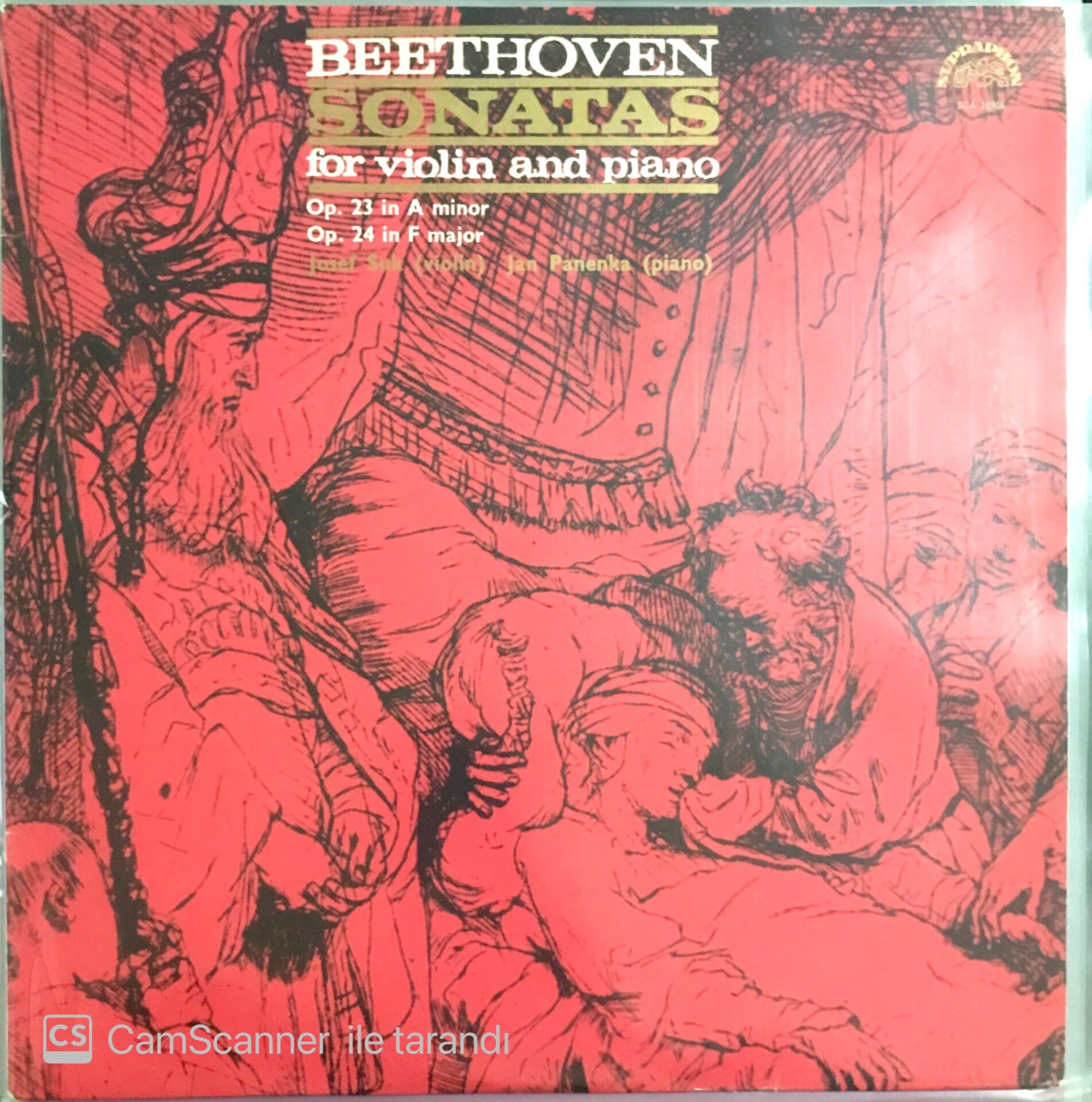 Beethoven Sonatas for Violin and Piano LP