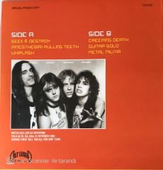 Metallica - Metallic Death Vol.2 (Mavi Renkli) LP