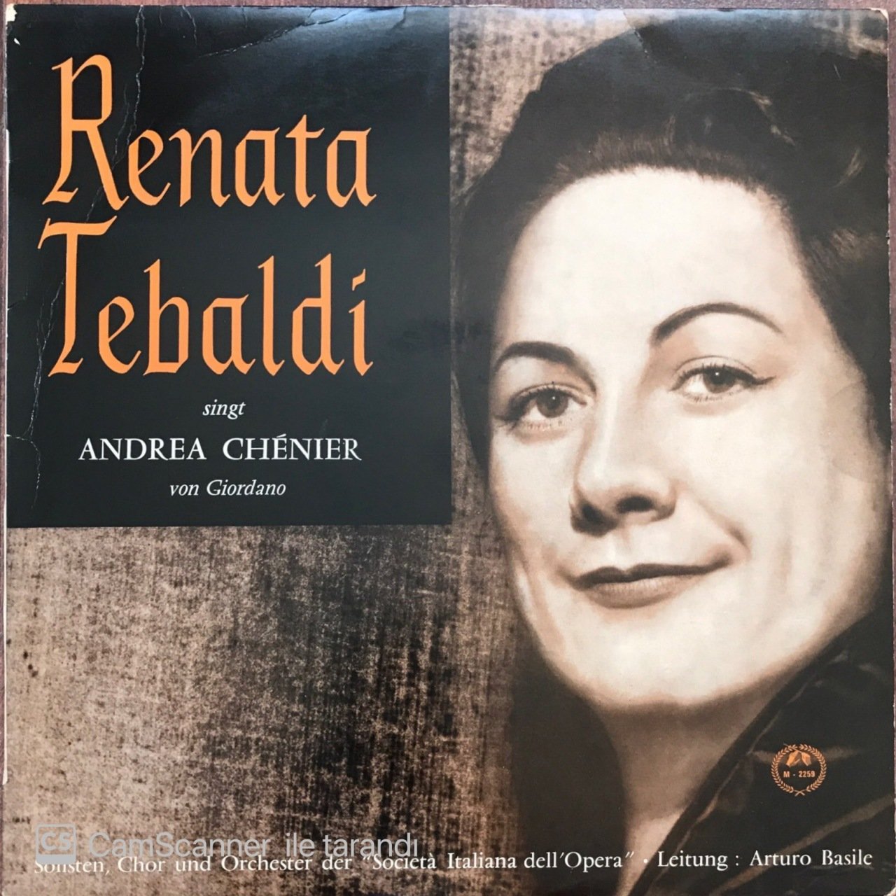 Renata Rebaldi singt Andrea Chenier von Giordano LP
