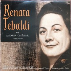 Renata Rebaldi singt Andrea Chenier von Giordano LP