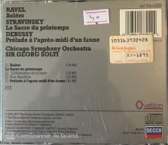 Bolero / Le Sacre Du Prıntemps etc. Chıcago Symphony Orchestra/ Soltı CD