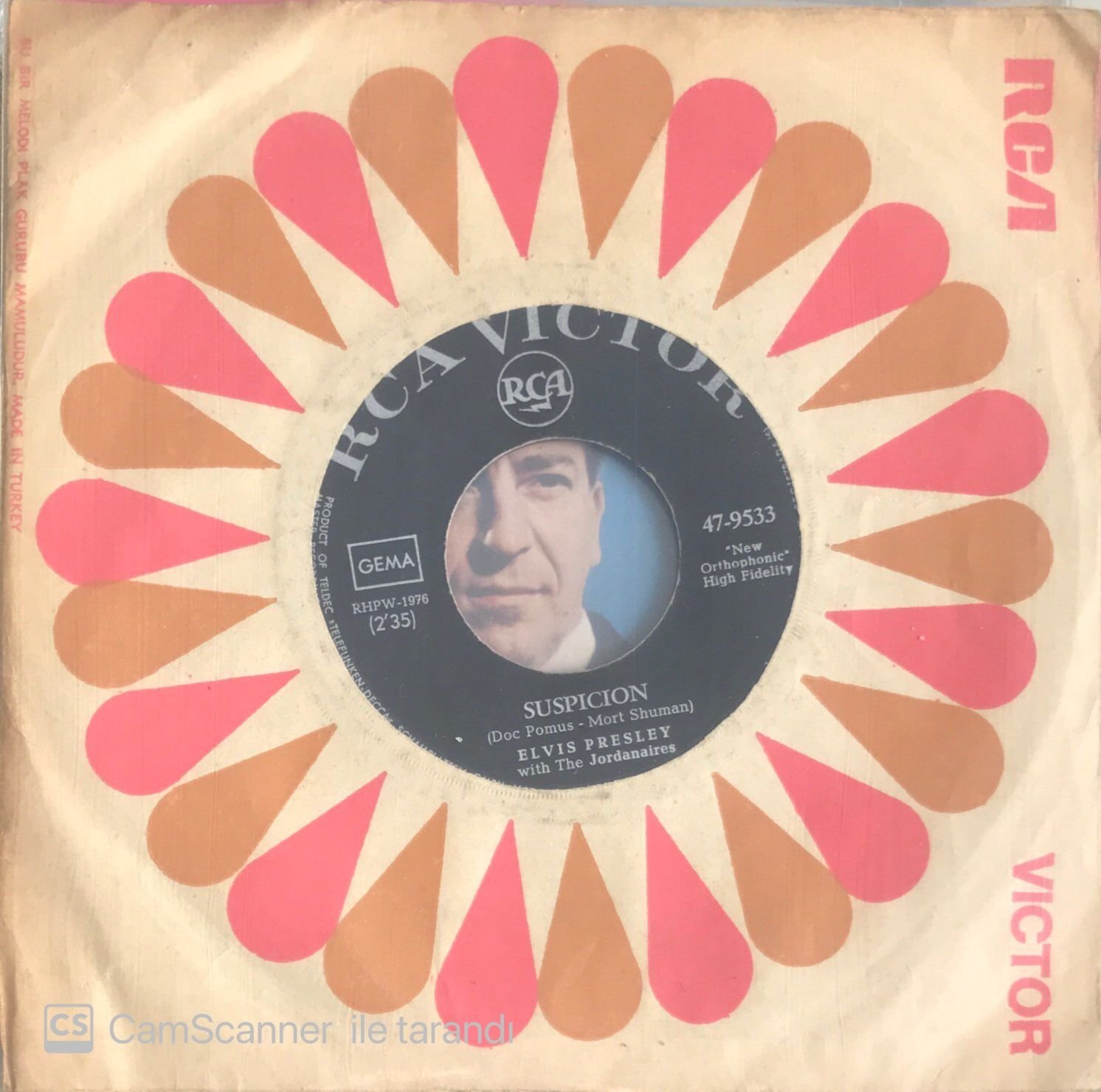 Elvis Presley - Suspicion 45lik