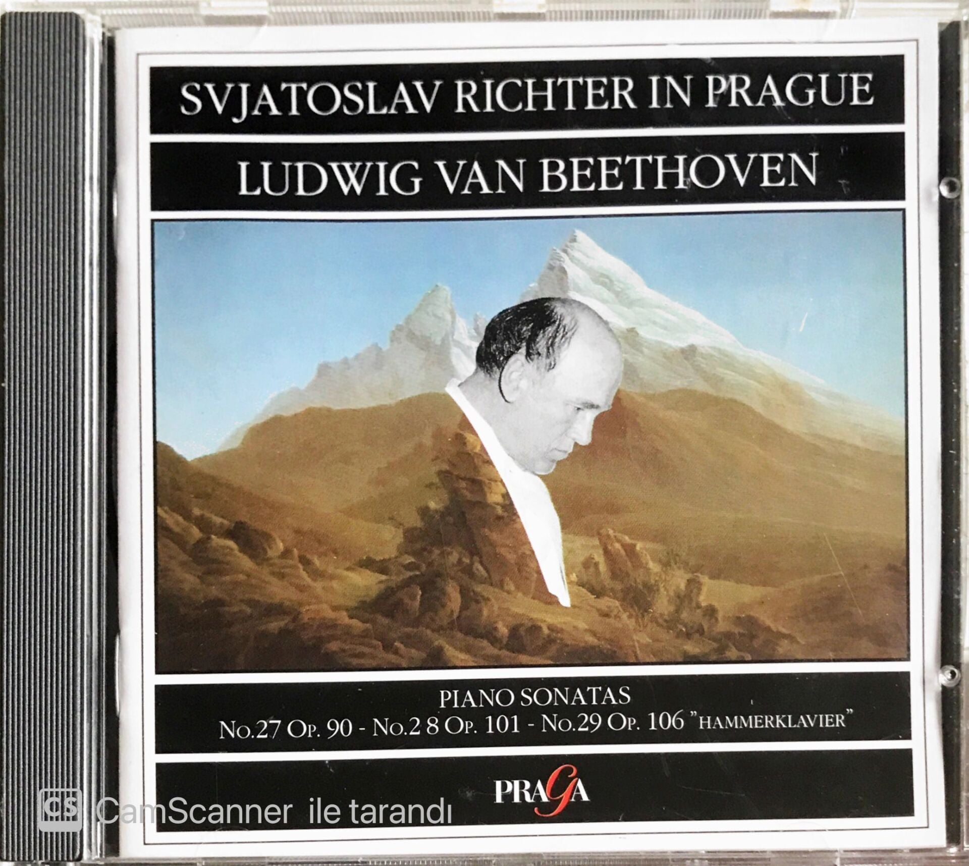 Svjatoslav Richter In Prague/Ludwig Van Beethoven - Piano Sonatas No. 27 Op. 90 - No. 28 Op. 101 - No.29 Op. 106 ''Hammerklavier'' - CD