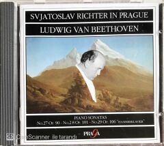 Svjatoslav Richter In Prague/Ludwig Van Beethoven - Piano Sonatas No. 27 Op. 90 - No. 28 Op. 101 - No.29 Op. 106 ''Hammerklavier'' - CD