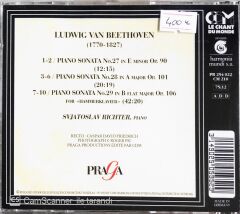 Svjatoslav Richter In Prague/Ludwig Van Beethoven - Piano Sonatas No. 27 Op. 90 - No. 28 Op. 101 - No.29 Op. 106 ''Hammerklavier'' - CD