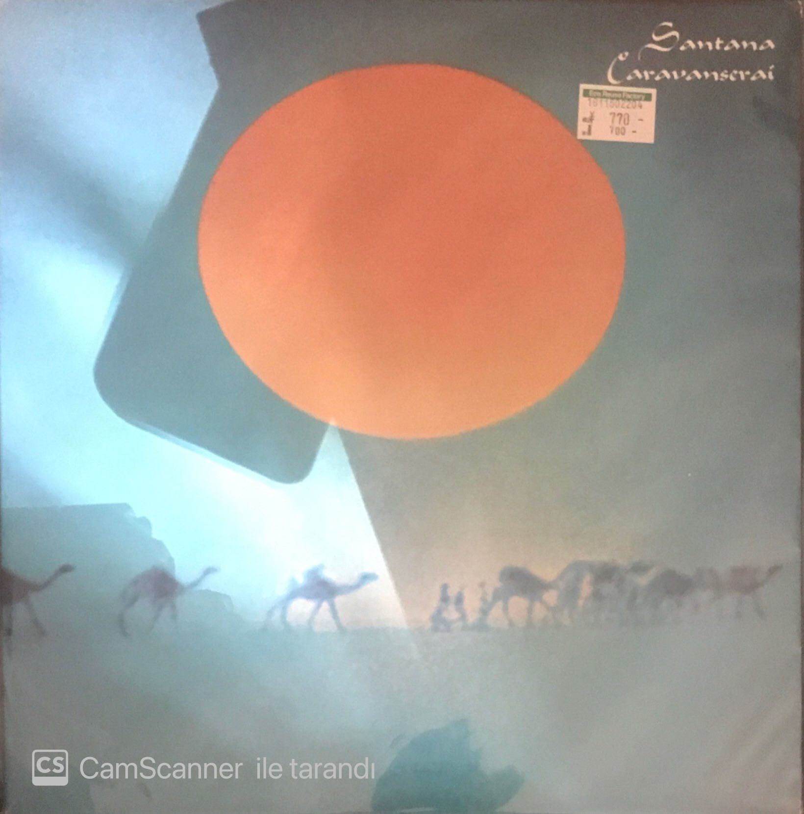 Santana Caravanserai Japon Baskı LP