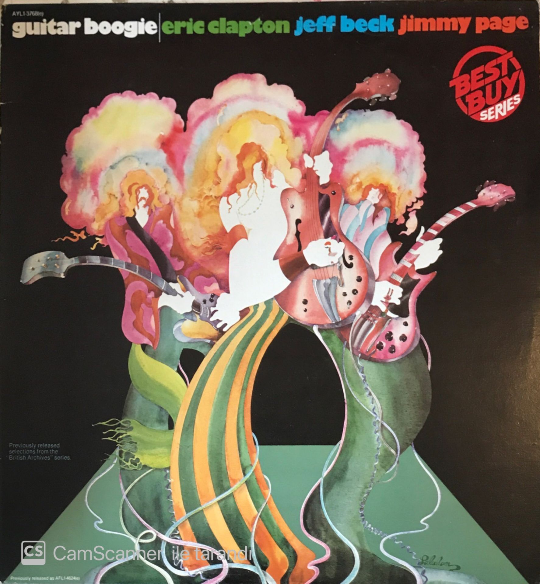 Eric Clapton / Jeff Beck / Jimmy Page - Guitar Boogie LP