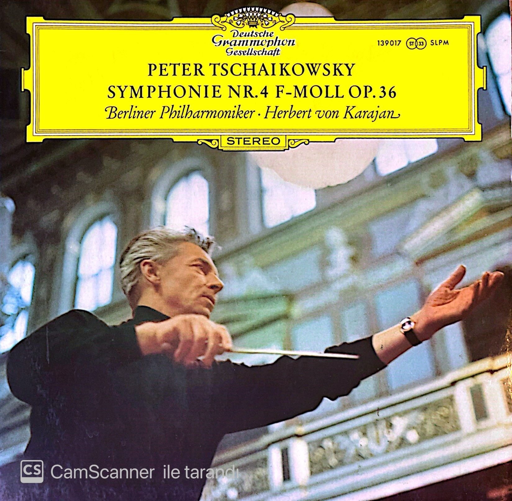 Peter Tschaikowsky - Symphonie Nr. 4 F-Moll OP.36 , Berliner Philharmoniker - Herbert Von Karajan LP