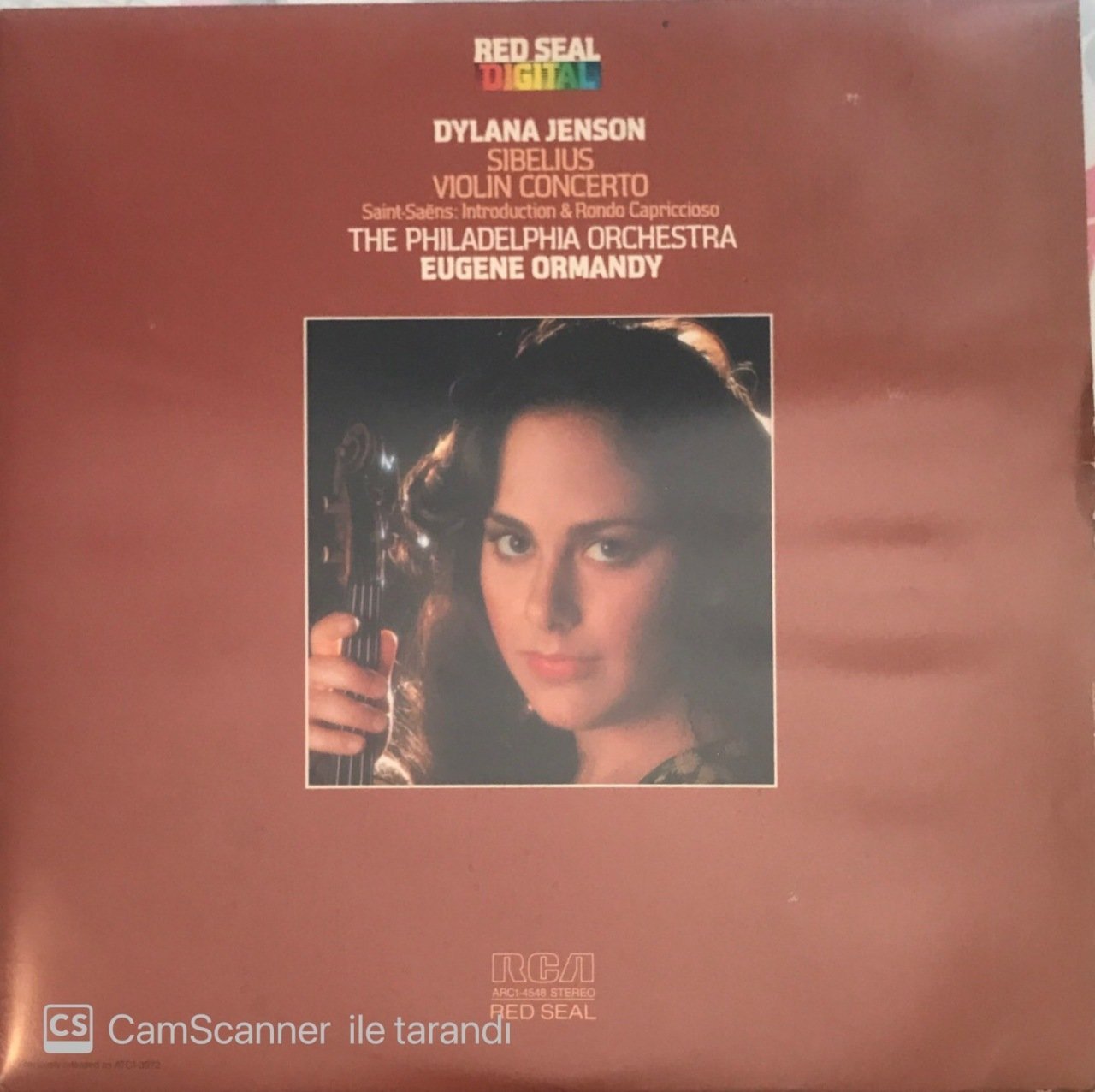 Dylana Jenson Sibelius Violin Concerto LP