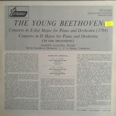 Martin Galling - Berlin Symphony Orchestra  Ludwig Van Beethoven ‎ Concerto In E-Flat - Concerto In D-Major LP
