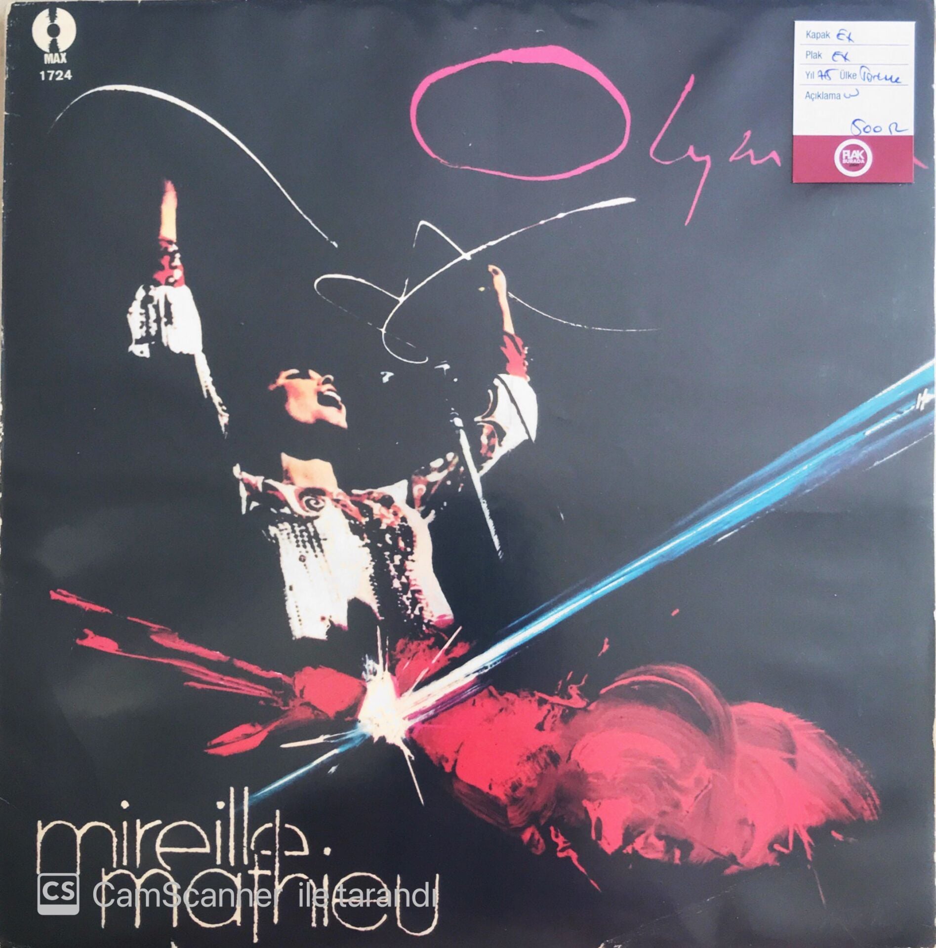 Mireille Mathieu - A L'olympia - LP