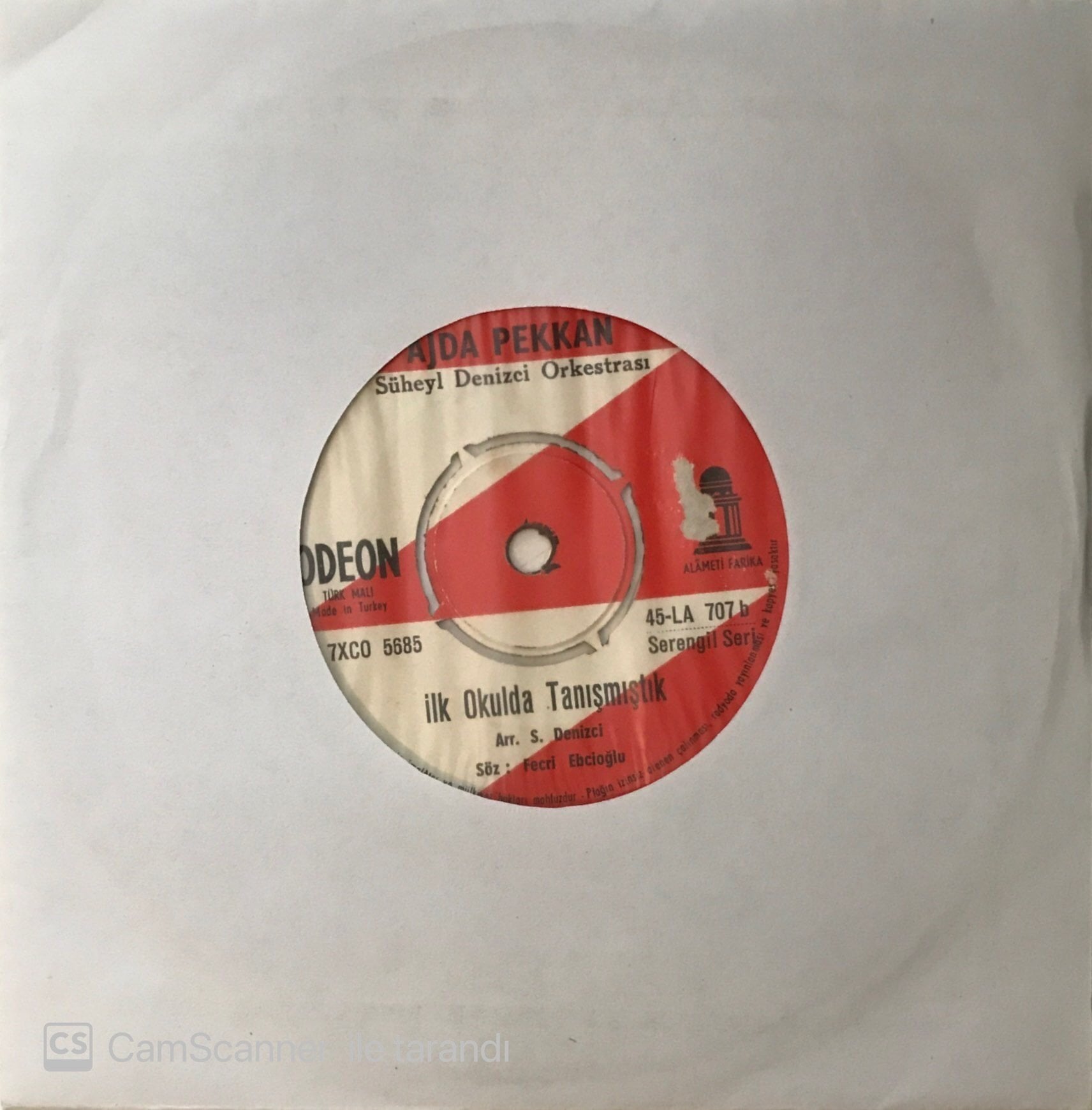 Ajda Pekkan İlk Okulda Tanışmıştık 45lik