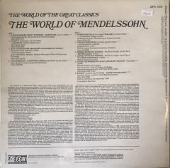 The World Of Mendelssohn LP