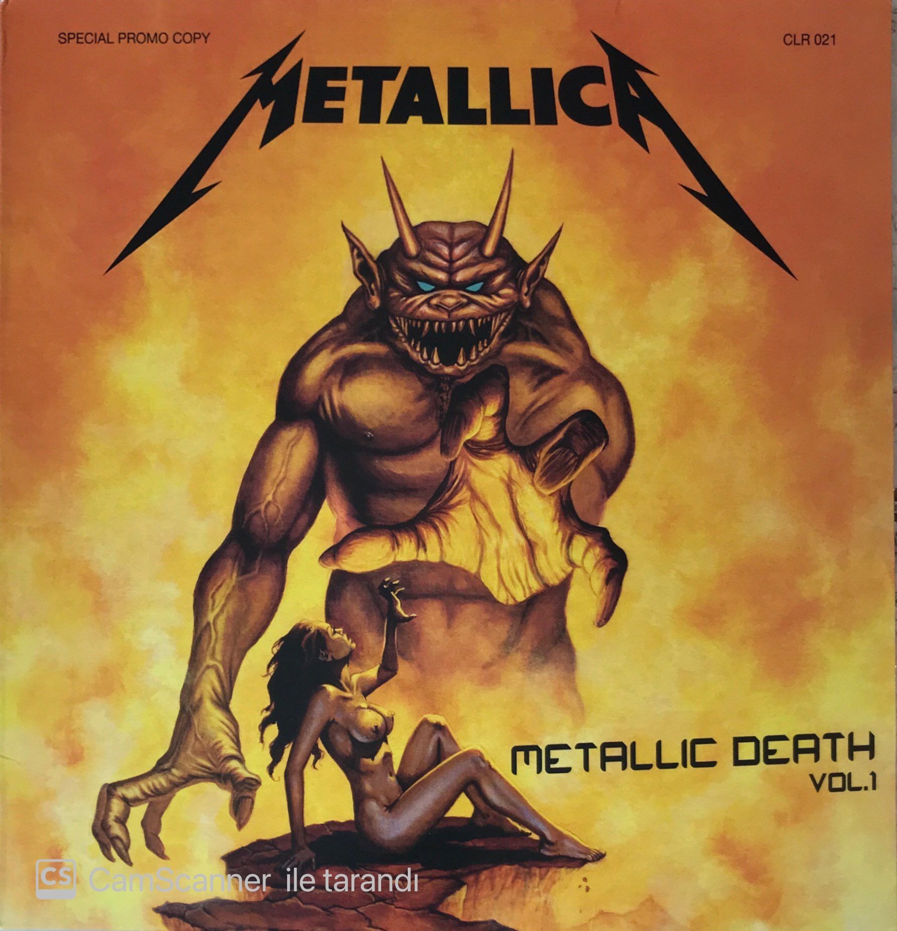 Metallica - Metallic Death Vol.1 (Mavi Renk) LP