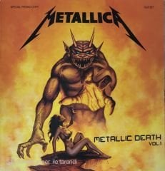 Metallica - Metallic Death Vol.1 (Mavi Renk) LP