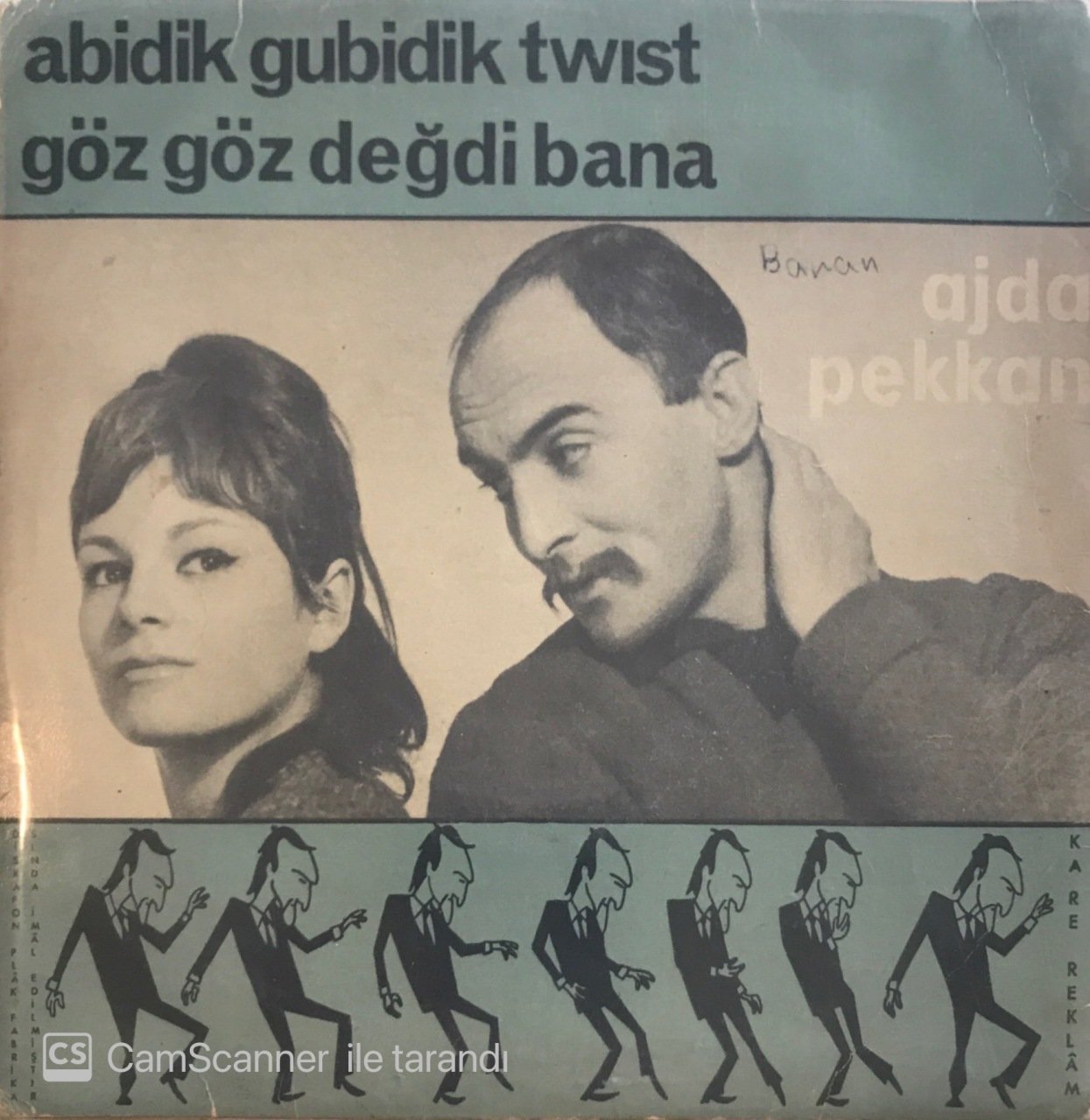 Öztürk Serengil Ajda Pekkan Abidik Gubidik Twist 45lik