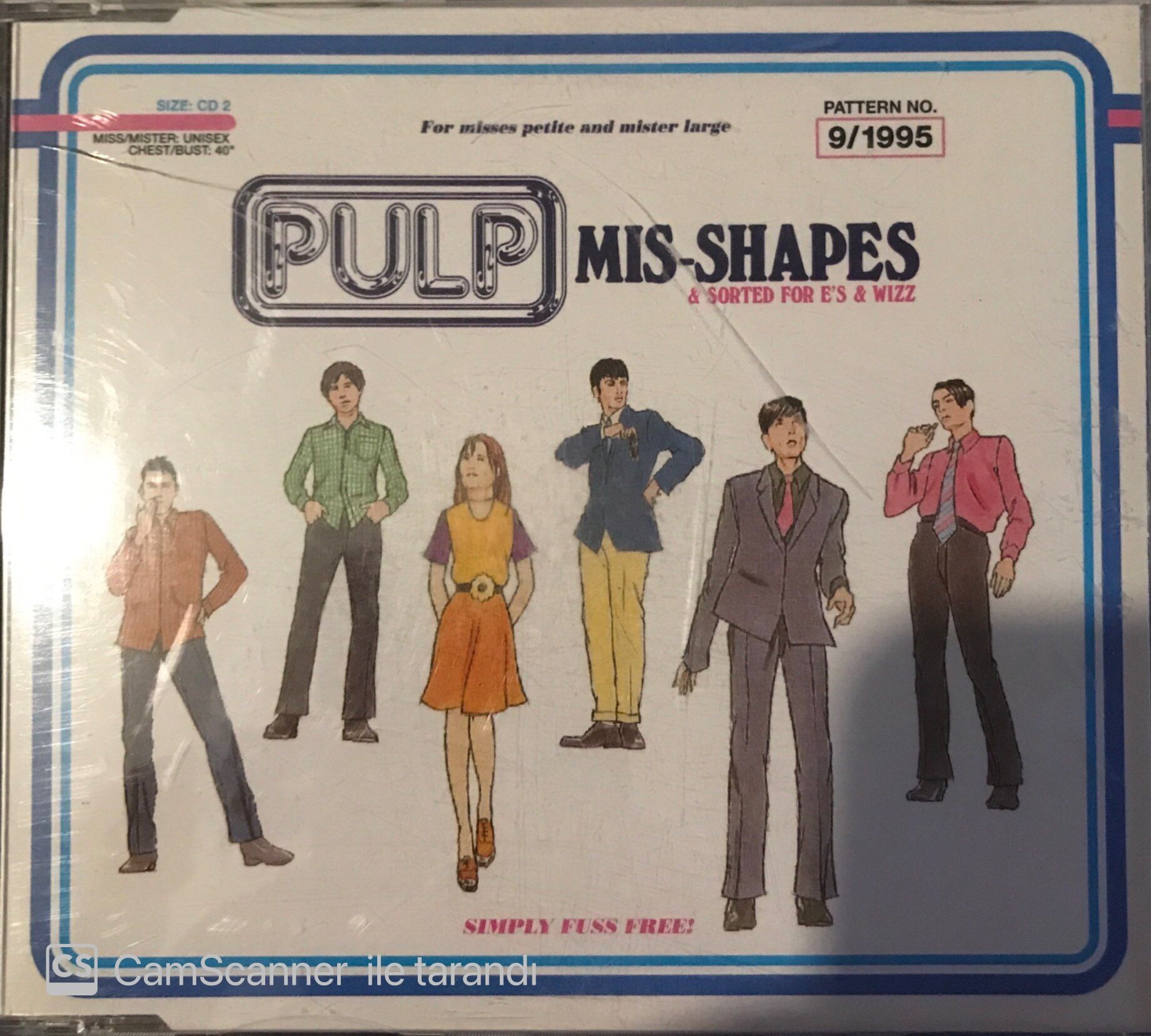 Pulp Mıs - Shapes & Sorted For E's & Wizz CD