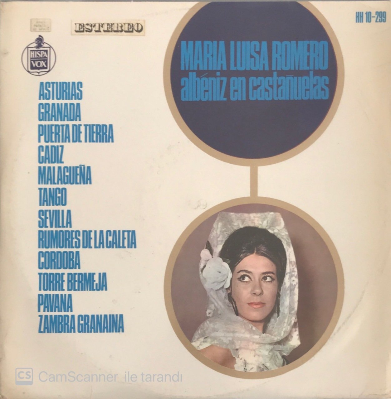 Maria Luisa Romero Albeniz En Castanuelas LP
