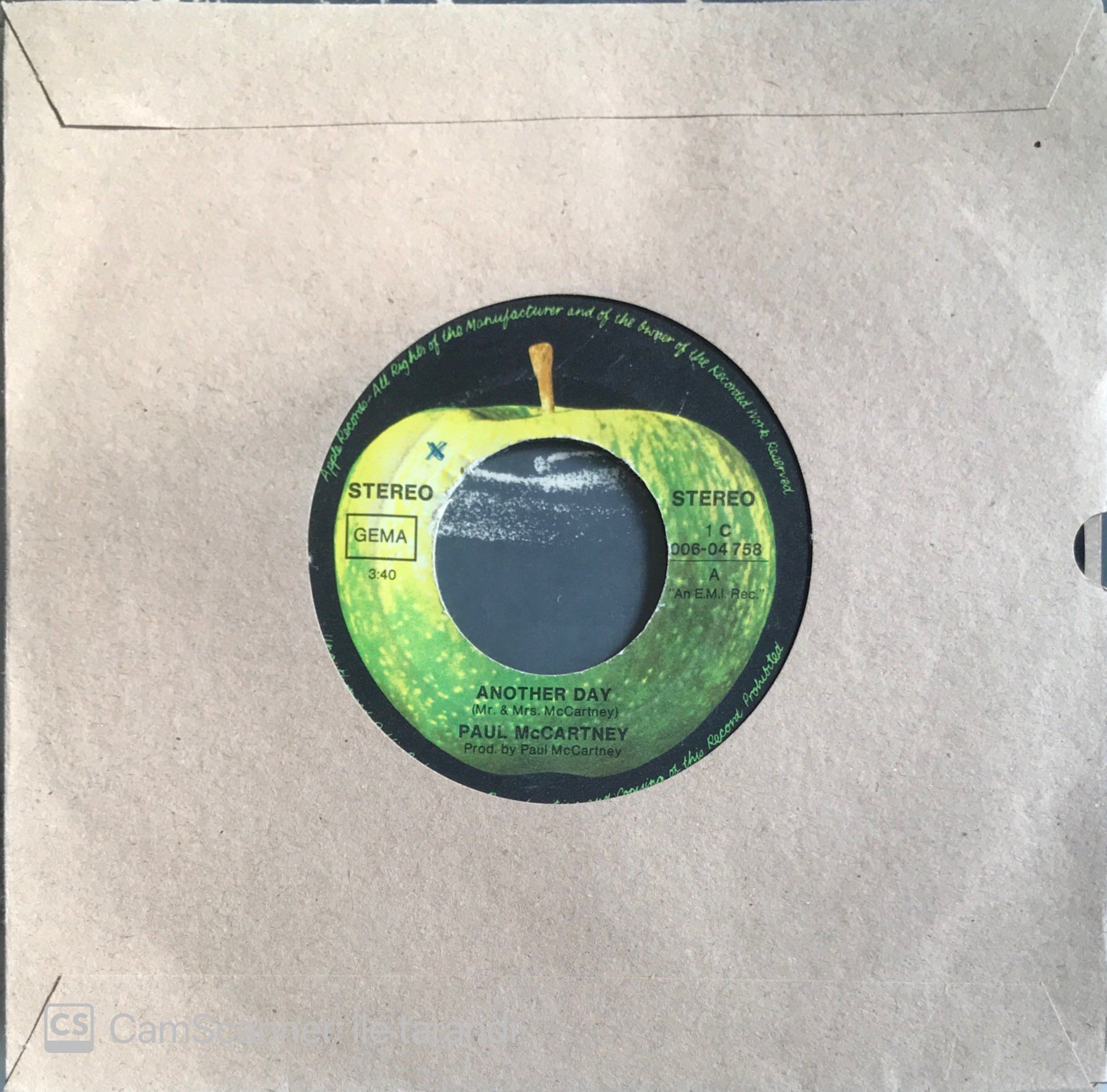 Paul McCartney - Another Day 45lik
